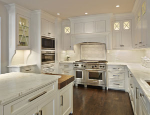 All white kitchen remodel