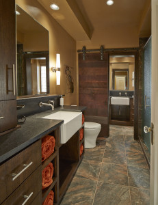 Dallas Designers Inspired tub-less bathroom remodel